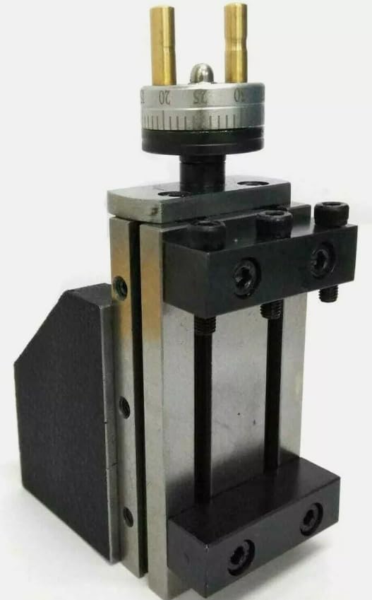TAURISH MINI LATHE VERTICAL SLIDE 90 X 50 MM TWO HANDLE MILLING OPERATION ON LATHE