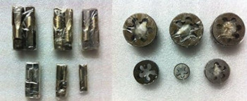 OMEX BSP BRITISH STANDARD PIPE BSPP PARALLEL TAP AND DIE SET BSPF - 6 SIZE