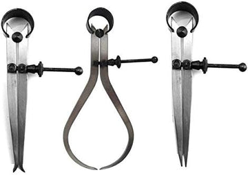 AI 3 Inside Outside Divider Calipers Machinist Tool Set 6"