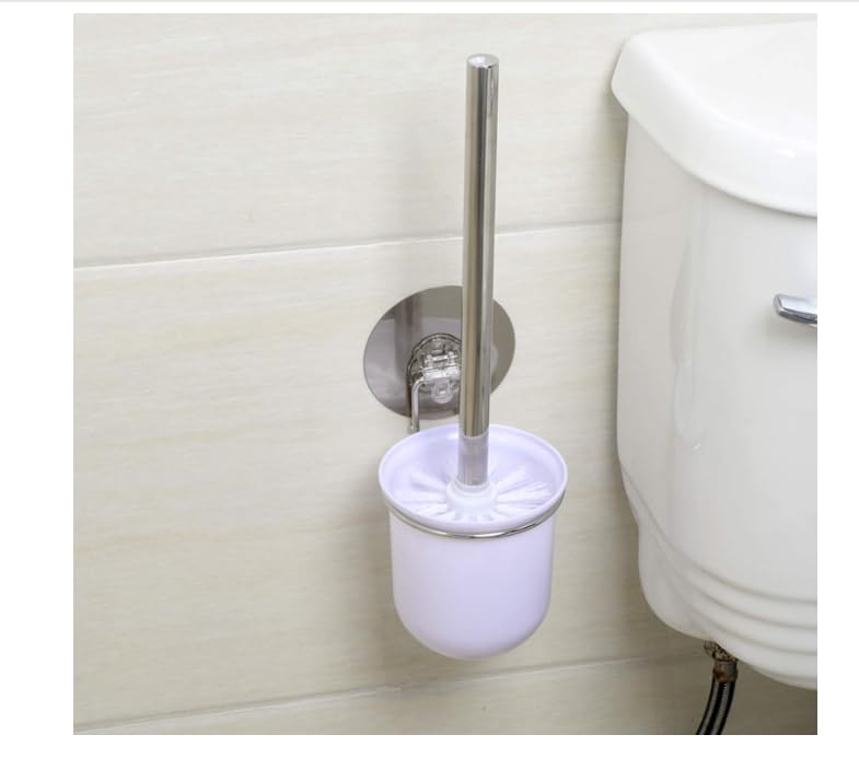 Toilet Brush with Holder (Wall Mounted)