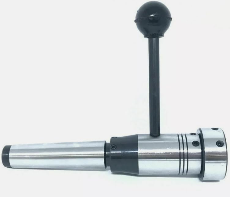 Taurish Lathe Tailstock Sliding Die Holder Set 3mt Shank Inch Imperial Size Mt3