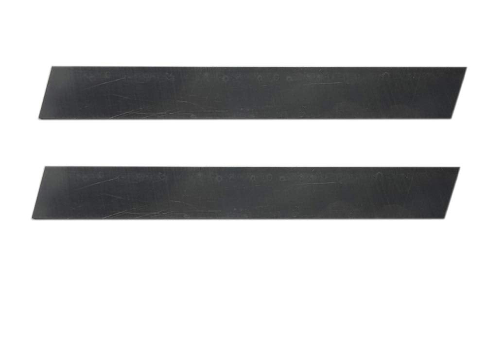 Set of 2 HSS Blades 1/8" x 3/4" (Wide) x 6" (Long) for Lathe Parting Cut Off & Tool Holders - Hard & Ground