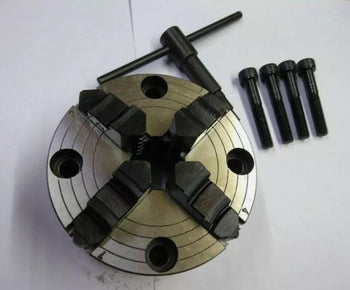 Taurish150mm Front Load 4 Jaw Independent Chuck (Front Mount)