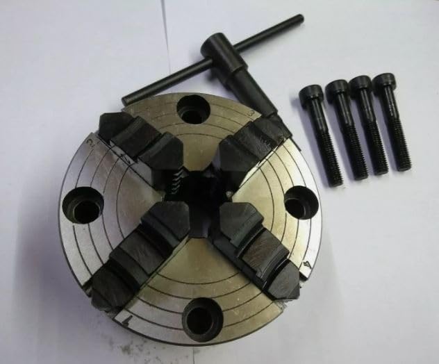 Taurish150mm Front Load 4 Jaw Independent Chuck (Front Mount)
