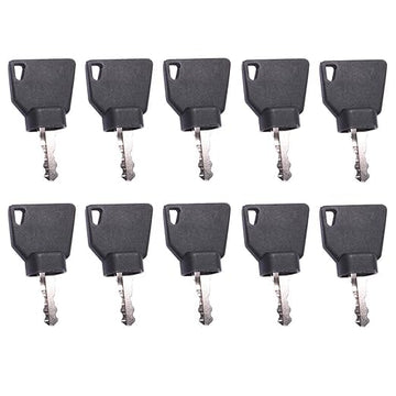 TAURISH Genuine Ignition Key (Pack Off 2) with OEM Logo for JCB Backhoe (Part NO. 701/45501 331/26790)