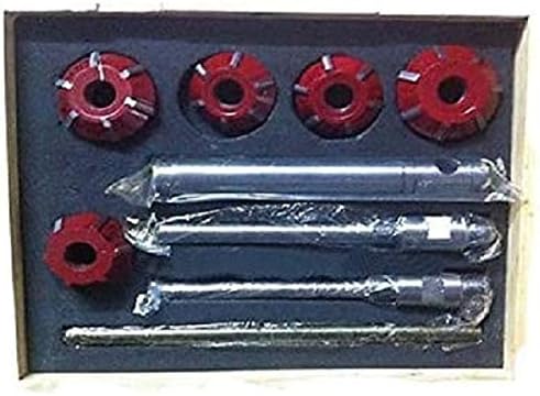 AVIRISHDH Carbide Valve Seat Cutter 5 Cutter Set for Vintage Car & Bikes 20 & 45 Degree Set