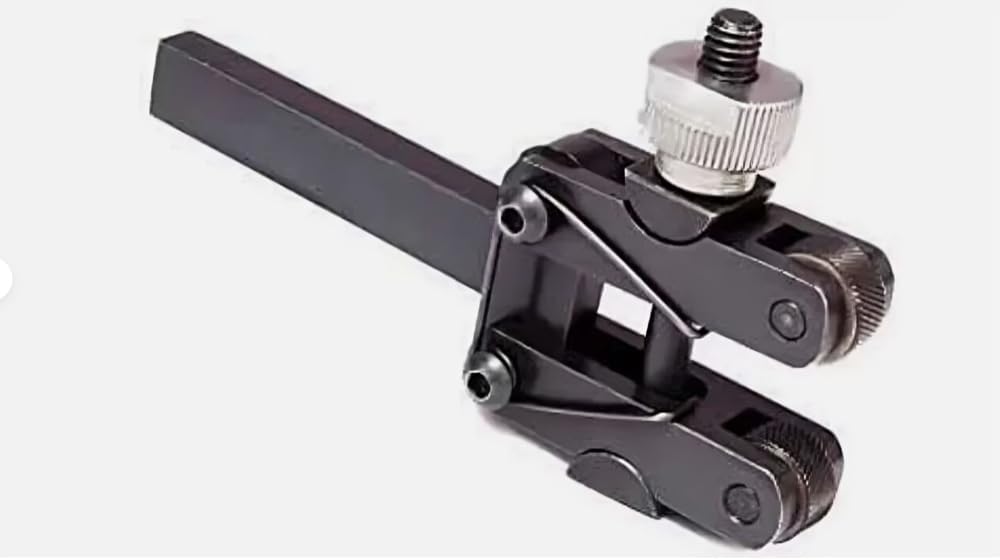 Taurish Spring Knurling Tool Clamp Type 3-25 mm Knurling Tool for Lathes/Shank 16 mm
