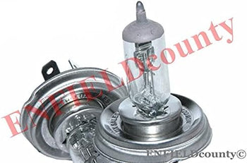 TAURISH 2xHALOGEN CONVERSION BRIGHT LIGHT BULB H4 12V 100/90W P45T for TRACTOR