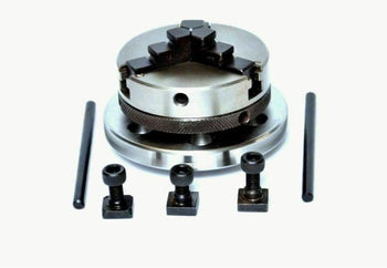 Taurish 3 Jaw Self Centering Lathe Chuck 50mm With Backplate For 3