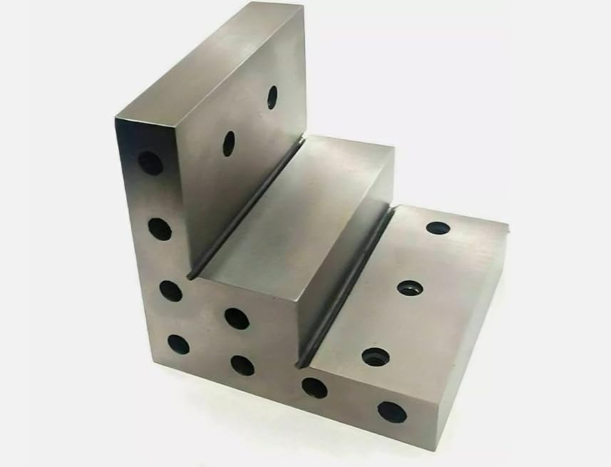 Taurish Caste Iron 100 Mm/ 4" Stepped Angle Plate For Milling Machine Lathe Engineering