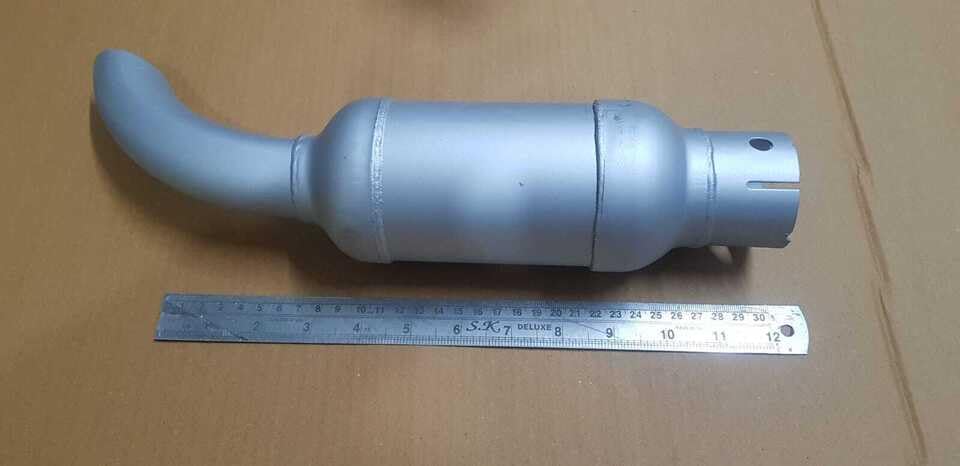 TAURISH Fit For Massey Ferguson Short Muffler Silencer For Tractors