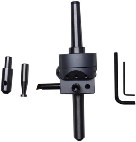 BORING HEAD 62 MM WITH MT3 SHANK + 4 PCS INDEXABLE BORING BARS TCMT - NEW SET