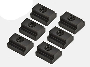 6 Pcs Pack T-slot Nut M-8 Thread & Slot Size 10mm Clamping for Table Slot Milling