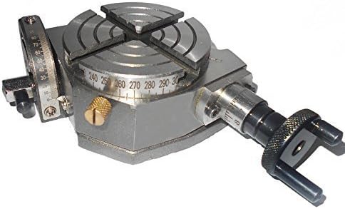 Mini Tilting Rotary Table 3 Inch for Milling Machine - Made In India.