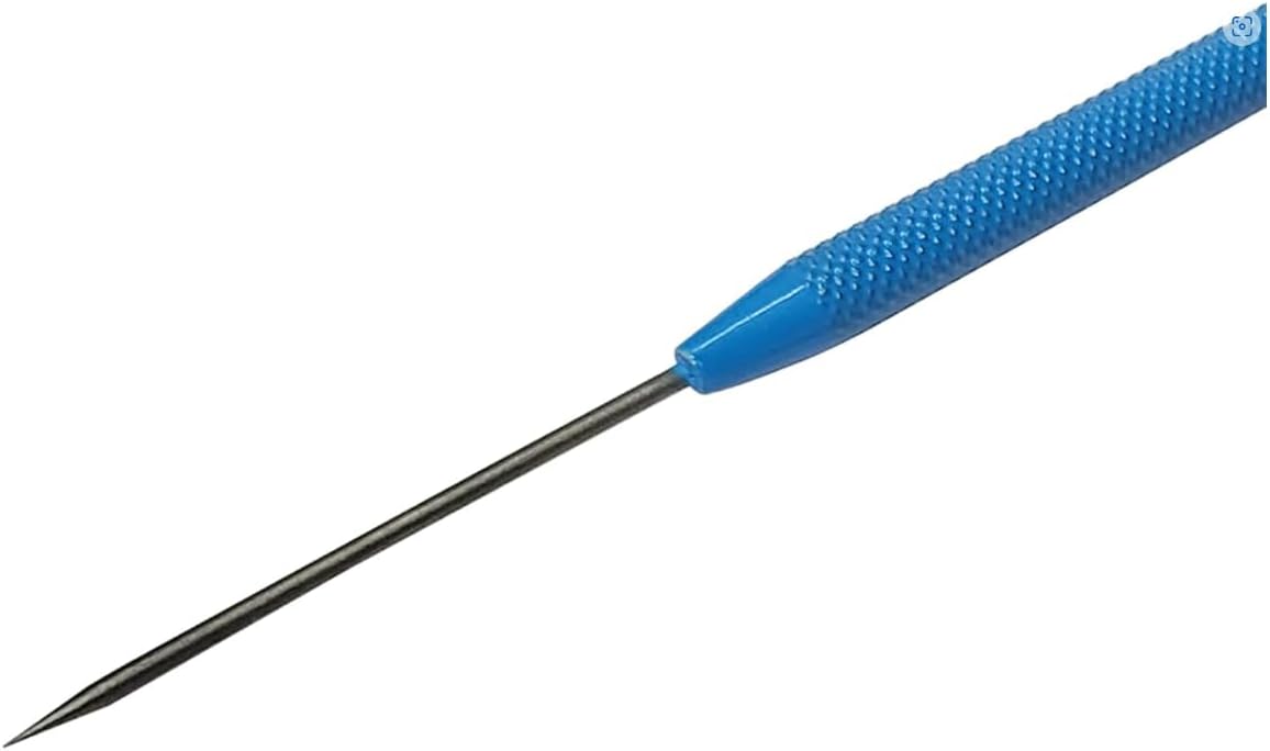 TAURISH Soldering Pick Titanium with Non Sticking Knurled Handle (Blue)