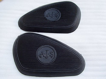 RS Vintage Parts EBY0490 Ajs Rubber Knee Pads