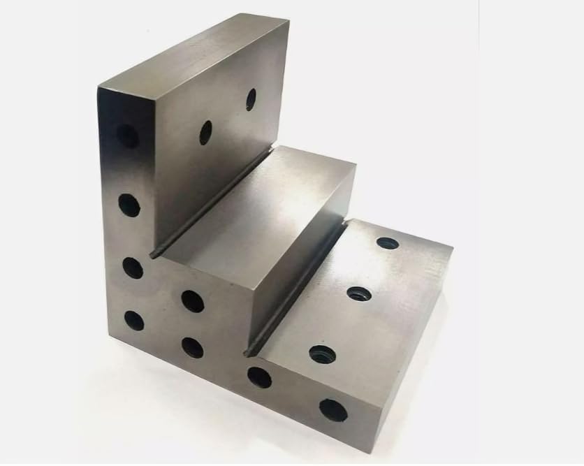 Taurish Caste Iron 100 Mm/ 4" Stepped Angle Plate For Milling Machine Lathe Engineering