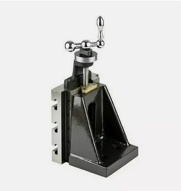 Taurish Fixed Vertical Milling Slide 4" X 5" With 2" Self Centering Vice & Fixing T-Nuts