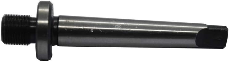AI Milling Arbor - Tang Type 0MT, M14 x 1 Mounting Thread, MT0 Shank, Alloy Steel, Lathe Compatible