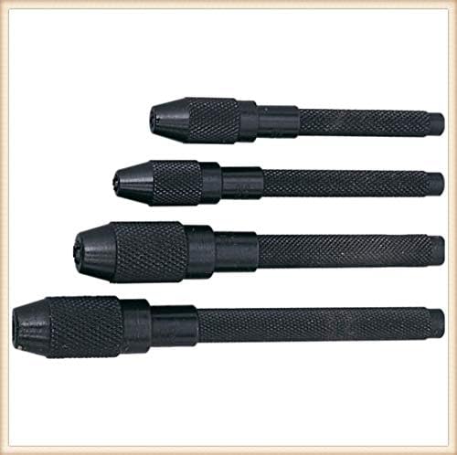 AI - Pin Vise Set, 4 Piece - Size 0 to 4.8mm - Set