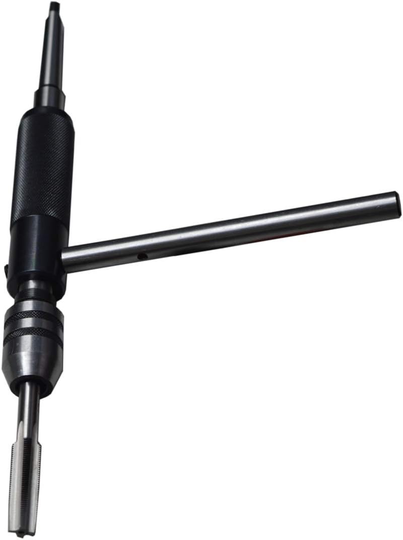 Lathe Tailstock Sliding Tap Die Holder MT1 Shank - Tapping Threading Reaming Drilling - 1MT