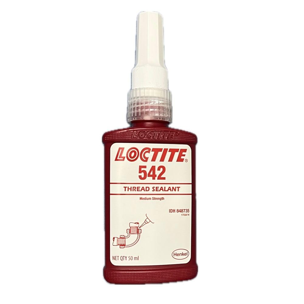 Liquid Thread Repair Loctite 542 Liquid Thread Sealant, 50 mL Bottle, Brown – TAURISH