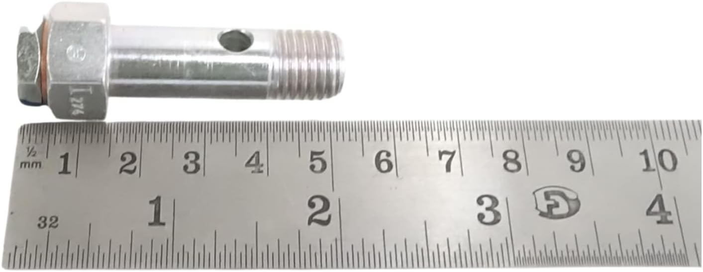 Fuel Injector Overflow Valve Fit for Mahindra Tractor Part Number 006016005B1 Diesel Return Line Valve