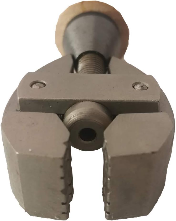 Tds Online Store Hand Vise, Adjustable, Hollow Handle, Wire Working, Drawing, Brown, Modern, Tool Steel, 0.159kg, 0.25in Clamp Depth
