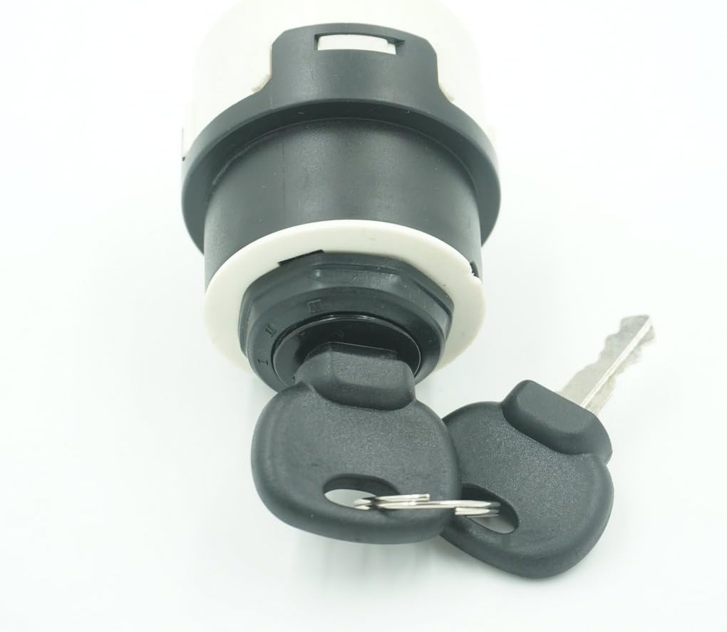 701/80184 50988 New Ignition Switch with 2 Keys for JCB 3CX 4CX New Holland LV60, B110B LB75.B LB115 B100BLR NH Case 85804674