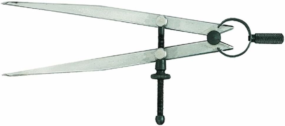 General Tools 450-6 Flat Leg Divider, 6-Inches, Steel