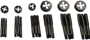 OMEX NEW BSF TAP DIE SET 3/16" - 1/2" - 24 PCS SET - BRITISH STANDARD FINE THREAD