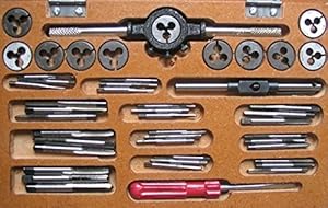 OMEX Complete TAP and DIE Set 0-10 BA TAP Wrench DIE Stock