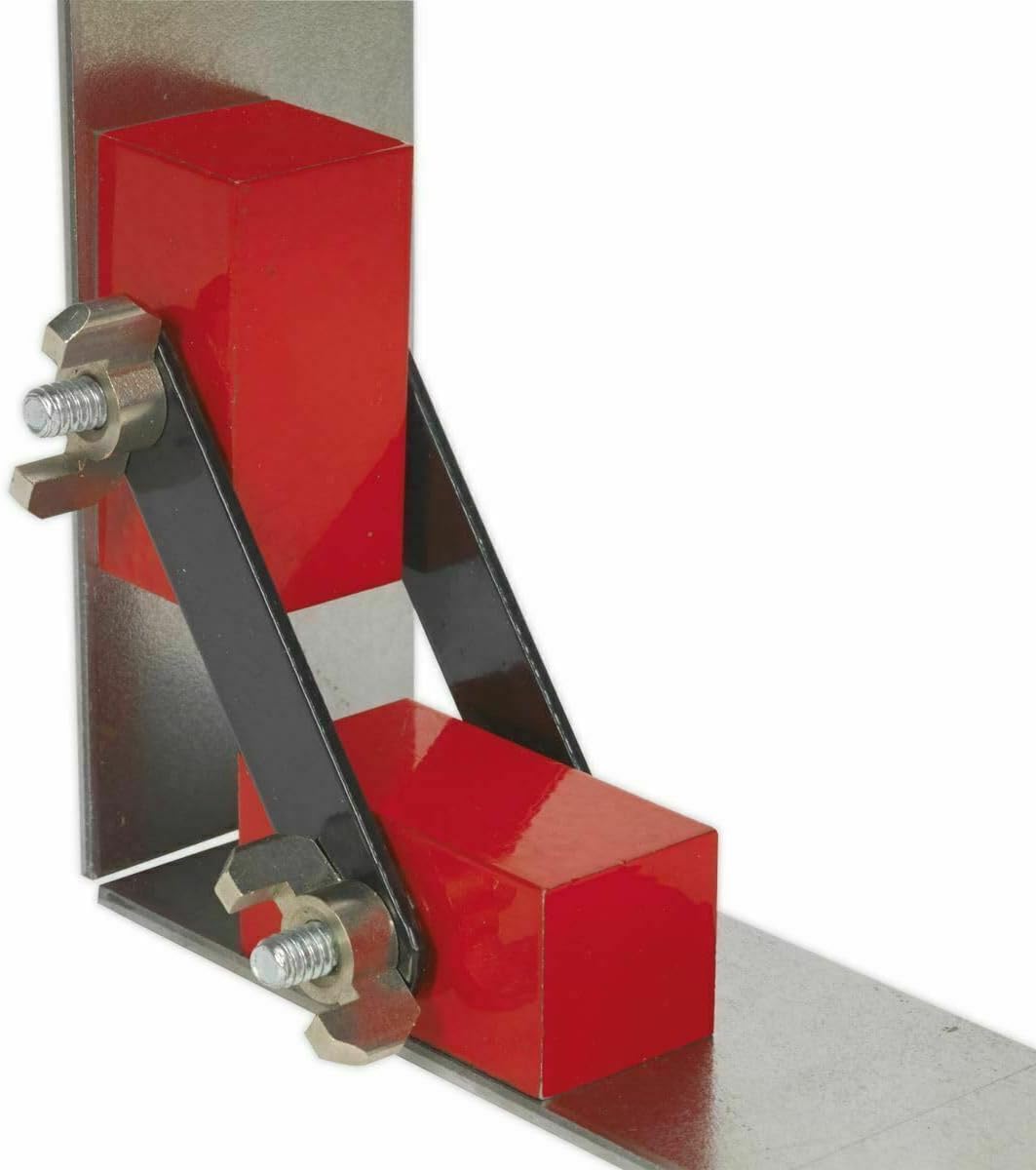 TAURISH Magnetic Adjustable Welding Clamp Link 2-1/4" x 1" x 1" Magnetic Adjustable Links for Sheet Metal Work, Welding, Brazing, Toolroom & Workshop Applications