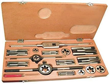 Heavy Duty Metric Tap and Dies Set 6mm to 20mm- Boxed Complete Metric Brand New