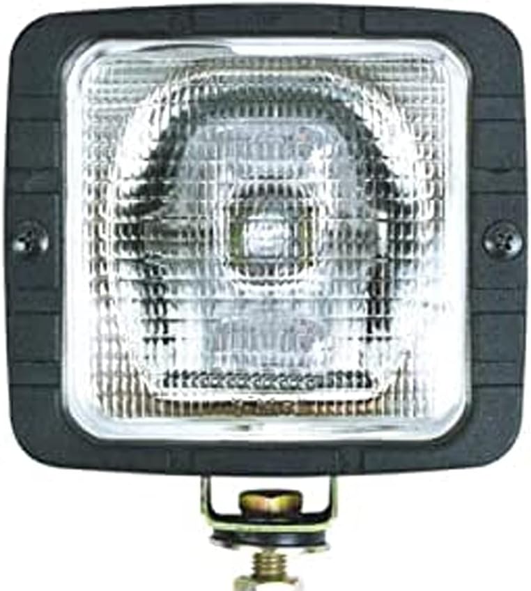 TAURISH Halogen Glass Work Lamp+Bulb For JCB Trailer John Deere 'Massey Ferguson'