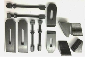 Taurish Clamping Kit Set Of 24 Pcs Blocks Clamps 6mm Studs 8mm Tee Nuts Milling