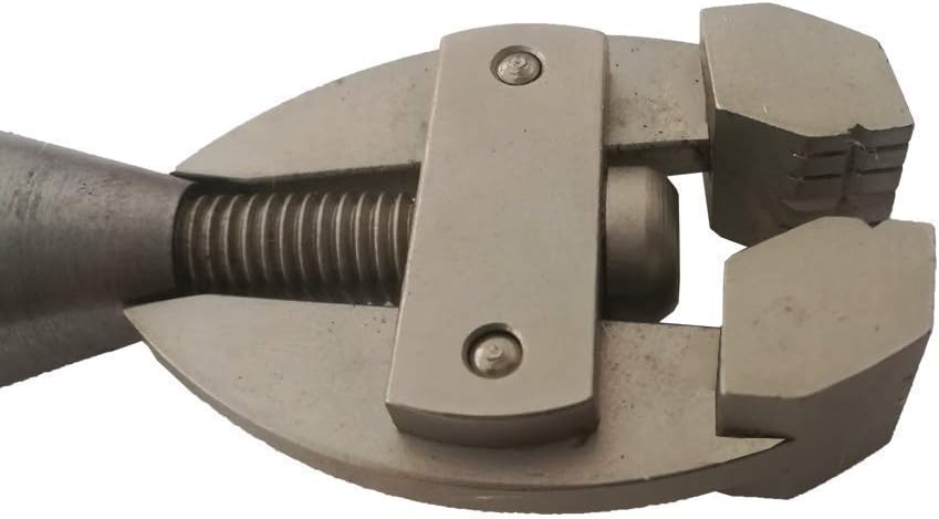 Tds Online Store Hand Vise, Adjustable, Hollow Handle, Wire Working, Drawing, Brown, Modern, Tool Steel, 0.159kg, 0.25in Clamp Depth