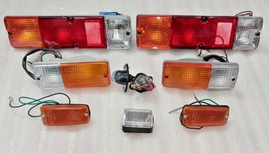 TAURISH For Samurai 86-95 Turn Tail Brake Marker Complete Set of Lights