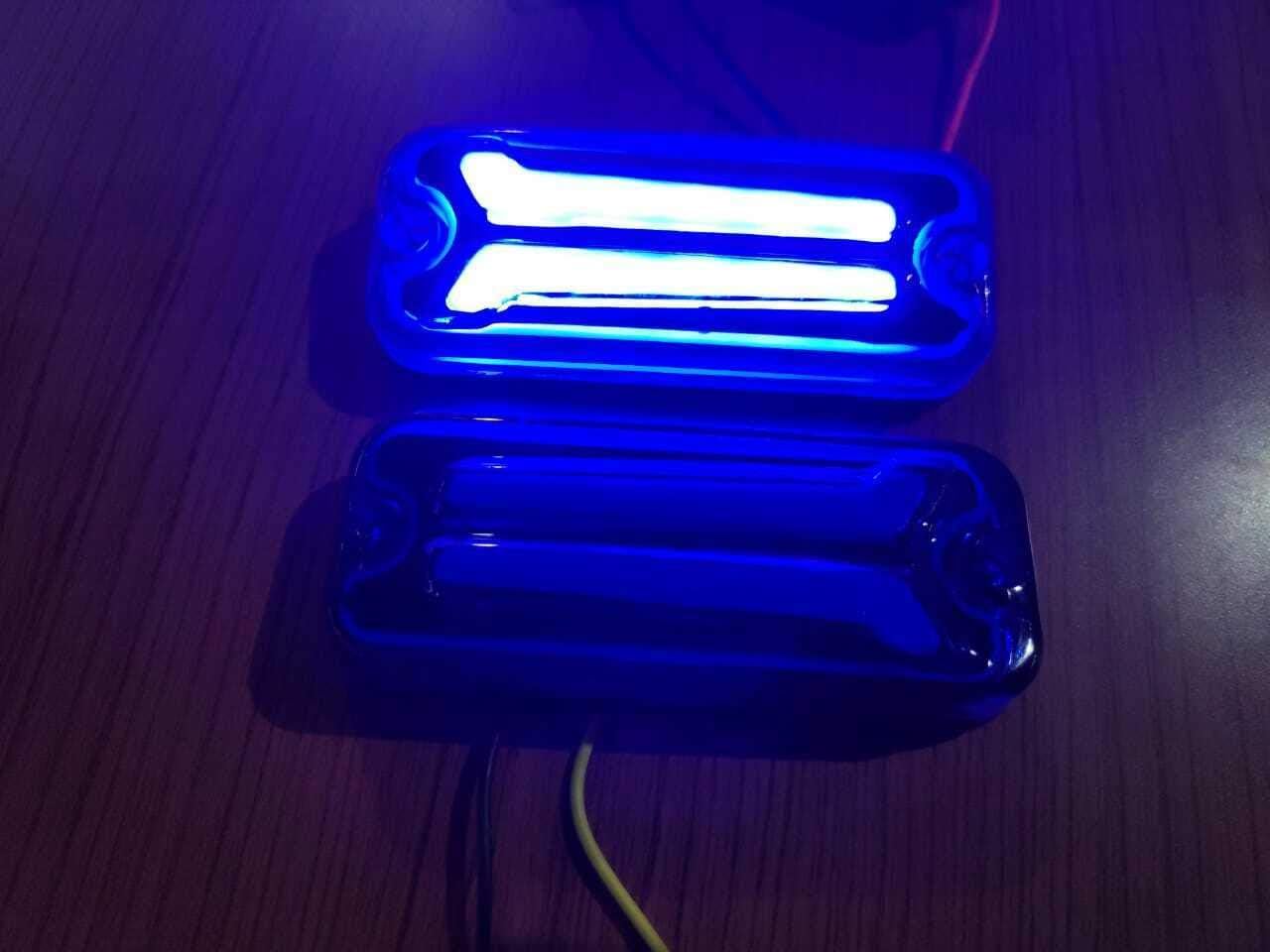 Royal Crusaders Suzuki Gypsy SJ410 SJ413 Front Or Rear Indicators LED Light Blue Set