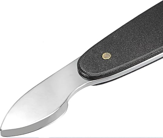 TAURISH 20mm Width Watch Back Case Opener Remover Removal Knife, Aluminum Handle Battery Remover Repair Replacing Watchmaker Tools Black