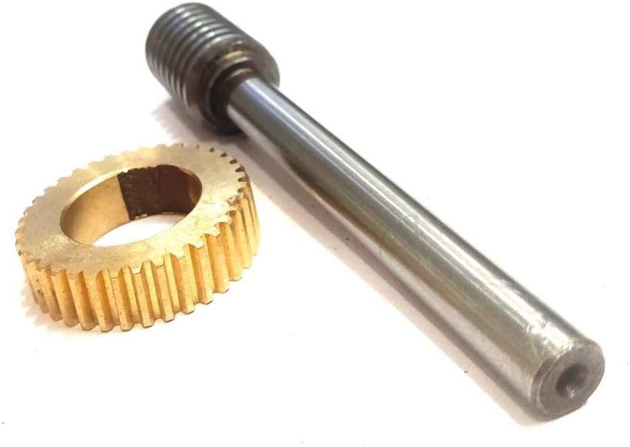 EN31 Alloy Steel Worm & Gunmetal Gear Set (Worm Gear For 4"/ 100 mm Tilting Rotary table)