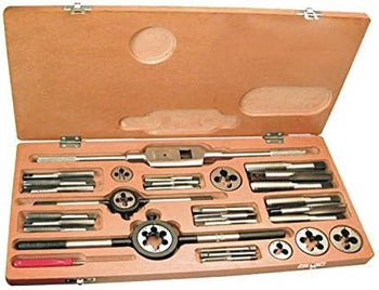 Tap and Dies Set 1/4 to 1/2 British Standard Whitworth- Boxed Complete Bsw