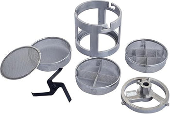 TAURISH Basket for Watch Cleaning Machine Diameter 6.9cm Height 5.8cm - Stainless Steel