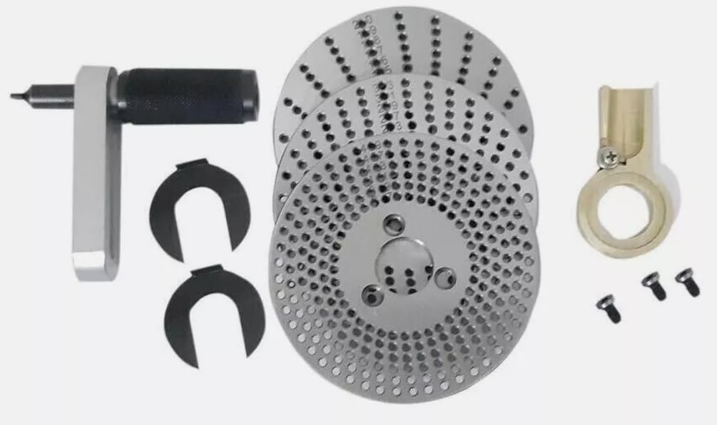 Taurish Dividing Indexing Plate Rotary Set Table Hv4 Plates For Hv6 Horizontal