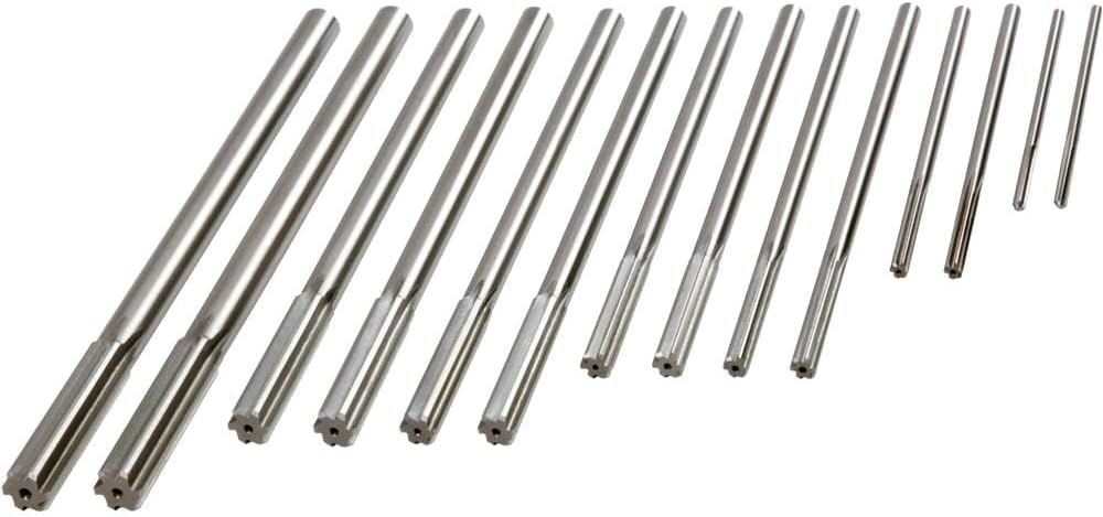 Grizzly Industrial H5603 - Over/Under Chucking Reamer 14 pc. Set