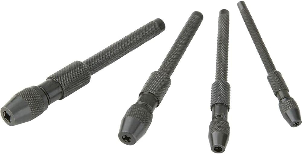 A.D. International Pin Chuck Collet Vise Vice Set of 4 Pcs-Hand DIY Jewellery Tools