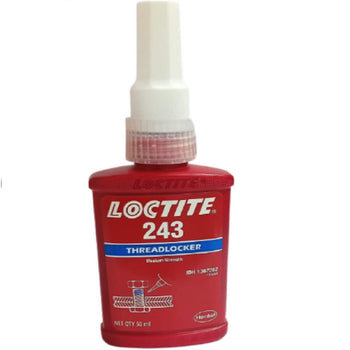 Genuine Henkel Loctite 243 X 50ml Medium Strength Oil Tolerant Threadlocker Blue Operating Temperature – 55°C to +150°C