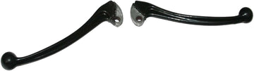 Enfield County Black Plastic Coated Clutch Brake Lever Pair Ball End Units Compatible with Yamaha Rd350