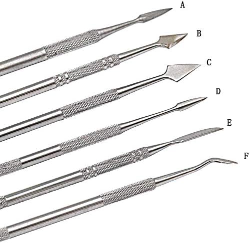 AI New Wax Carving Tools Double Ended Spatulas Set of 12 - Pouch Packed