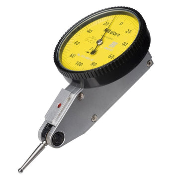 Mitutoyo 513-405-10E DIAL TI, BAS, STD 0.2 mm, 1 ?m Accuracy, 0.002 mm, Yellow